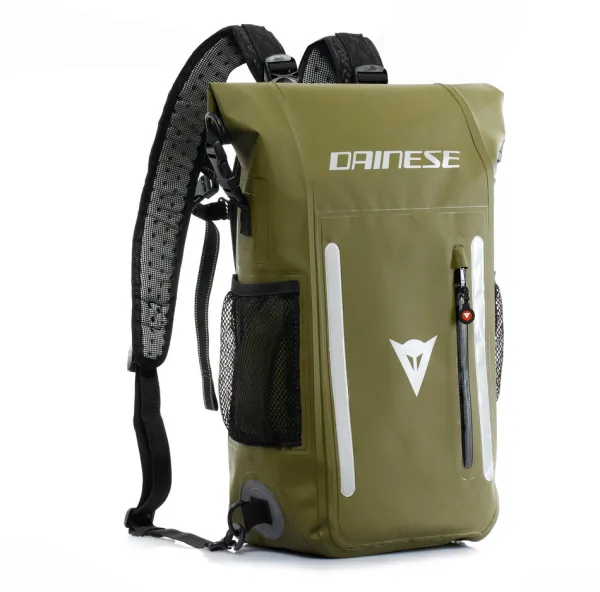 Dainese Explorer Waterproof Backpack 15L Black/Green> Rugzakken