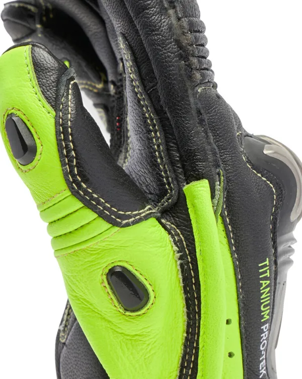 Dainese Full Metal 7 Gloves Black/Yellow-Fluo 620> Motorhandschoenen