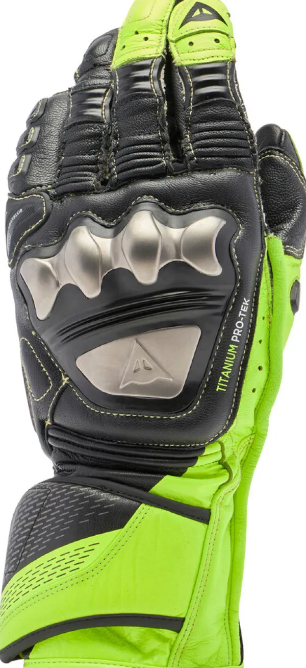 Dainese Full Metal 7 Gloves Black/Yellow-Fluo 620> Motorhandschoenen