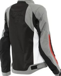 Dainese Hydraflux 2 Air D-Dry Lady Motorjas Black/Charcoal Gray/Lava Red 60F> Motorjassen