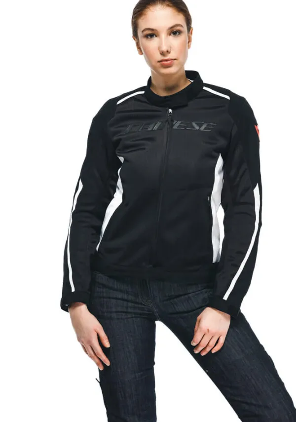 Dainese Hydraflux 2 Air D-Dry Lady Motorjas Black/Black/White 948> Motorjassen
