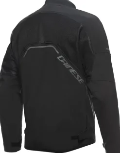 Dainese Ignite Air Tex Motorjas Black/Black/Gray Reflex 96H> Motorjassen