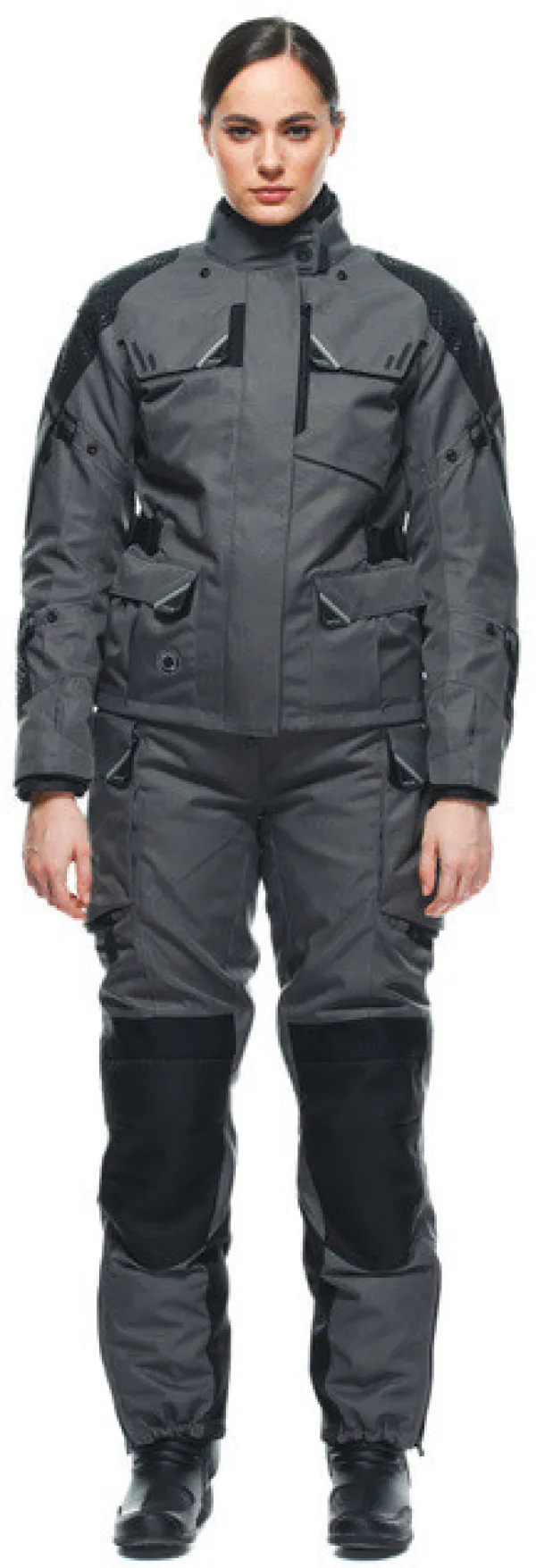 Dainese Ladakh 3L D-Dry Lady Motorjas Iron Gate/Black 44B> Motorjassen