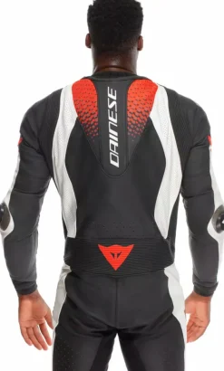 Dainese Laguna Seca 6 1Pc Suit Perforated Black/White/Red-Fluo N32><noscript><img width=