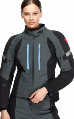 Dainese Mangen D-Dry Absøluteshell Pro Ladies Motorjas Ebony/Black 34C><noscript><img width=