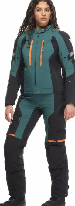 Dainese Mangen D-Dry Absøluteshell Pro Ladies Motorjas Dark Sea/Black 76N> Motorjassen