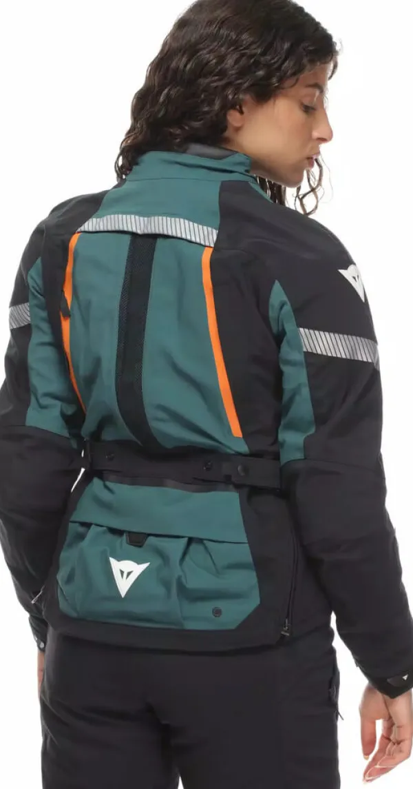 Dainese Mangen D-Dry Absøluteshell Pro Ladies Motorjas Dark Sea/Black 76N> Motorjassen