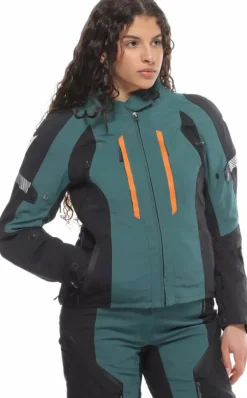 Dainese Mangen D-Dry Absøluteshell Pro Ladies Motorjas Dark Sea/Black 76N><noscript><img width=