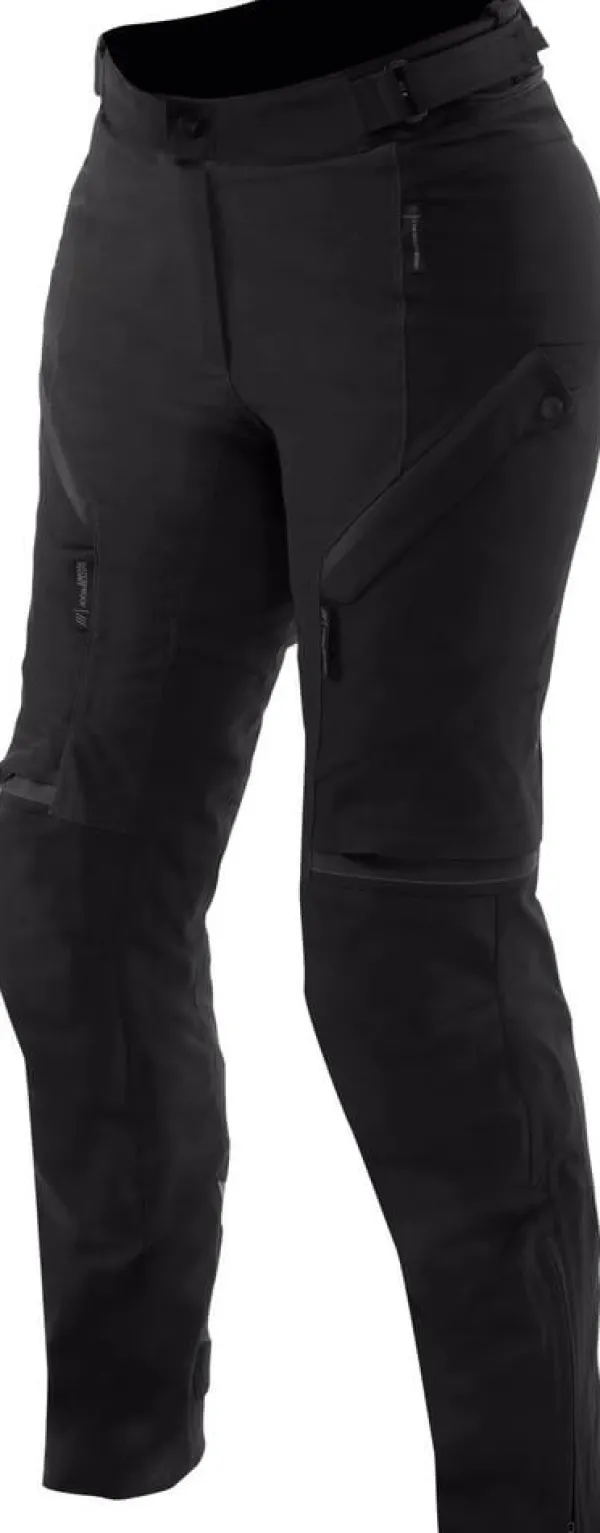 Dainese Mangen D-Dry Absøluteshell Pro Ladies Motorbroek Black/Black 631> Motorbroeken