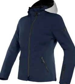 Dainese Mayfair Lady D-Dry Motorjas Glacier-Gray/Black-Iris/Black-Iris 91D> Motorjassen