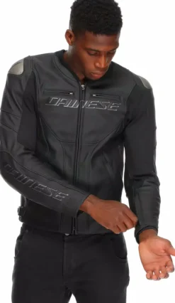 Dainese Racing 5 Motorjas Black/Black/Black 691> Motorjassen