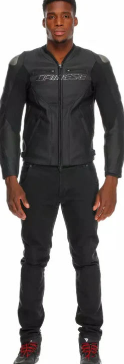 Dainese Racing 5 Motorjas Black/Black/Black 691><noscript><img width=