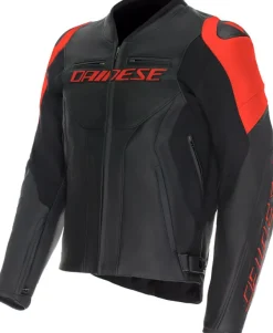 Dainese Racing 5 Motorjas Black/Black/Red-Fluo P75><noscript><img width=