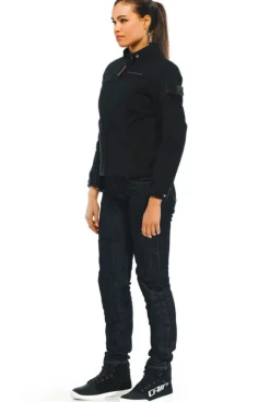Dainese Rochelle D-Dry Lady Motorjas Dark Smoke U89> Motorjassen