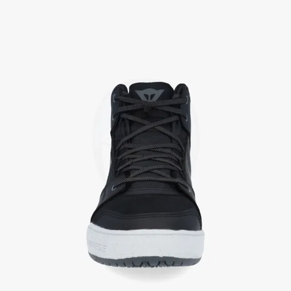 Dainese Suburb D-WP Shoes Black/White/Iron-Gate 21G>Heren Casual Motorschoenen|Heren Motorschoenen