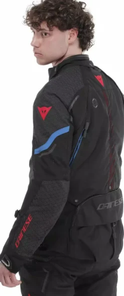 Dainese Super Adventure D-Dry Absoluteshell Motorjas Black/Black/Blue D01><noscript><img width=