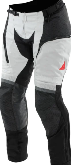 Dainese Super Adventure D-Dry Absoluteshell Motorbroek Black/Glacier-Grey/Red Y22> Motorbroeken