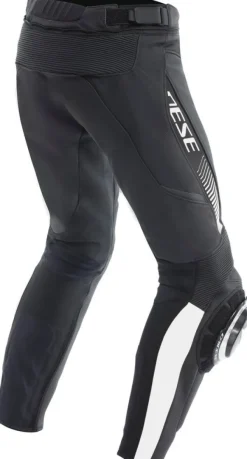 Dainese Super Speed Leather Motorbroek Black/White> Motorbroeken