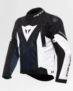 Dainese Super Sprint D-Dry Motorjas Black/Blue/White 580> Motorjassen