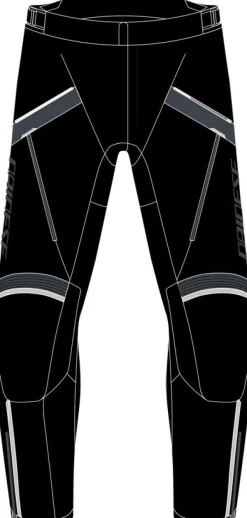 Dainese Tempest 3 D-Dry Lady Motorbroek Black/Black/Ebony Y21> Motorbroeken