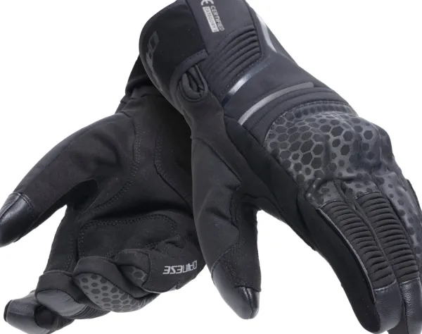 Dainese Tempest 2 D-Dry Short Gloves Black> Motorhandschoenen