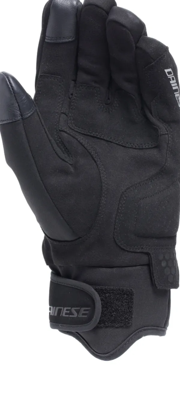 Dainese Tempest 2 D-Dry Short Gloves Black> Motorhandschoenen