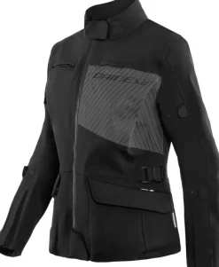 Dainese Tonale Lady D-Dry XT Motorjas Black/Ebony/Black 66C> Motorjassen