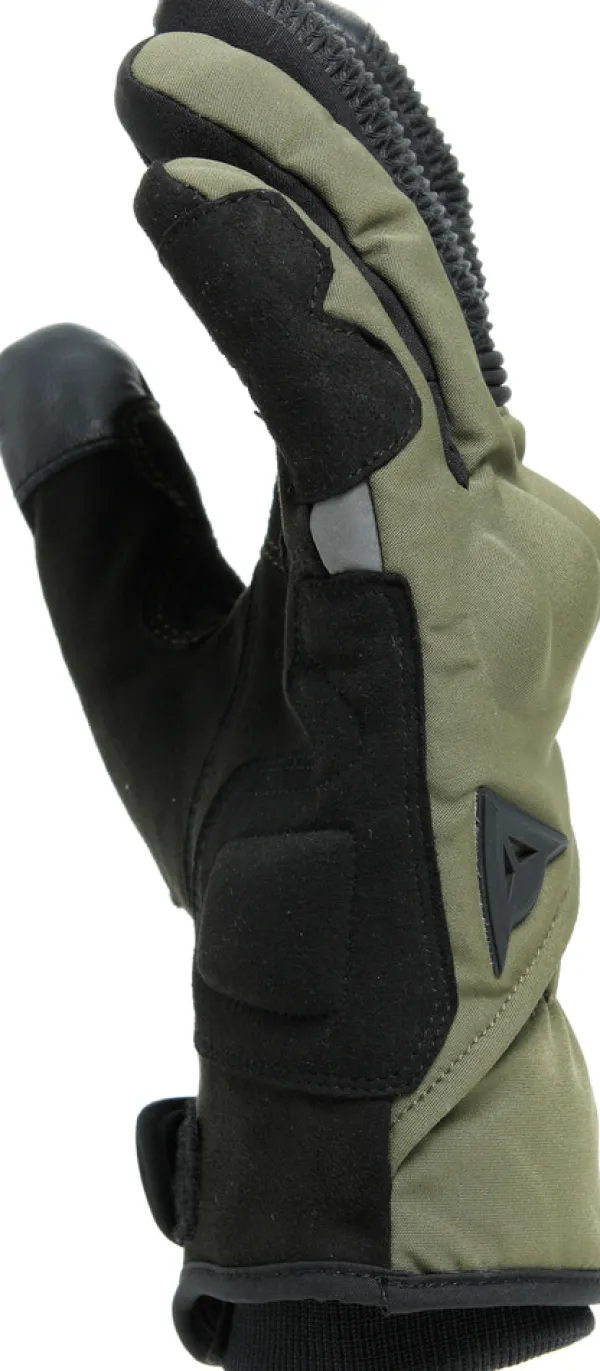Dainese Trento D-Dry Gloves Black/Grape-Leaf> Motorhandschoenen