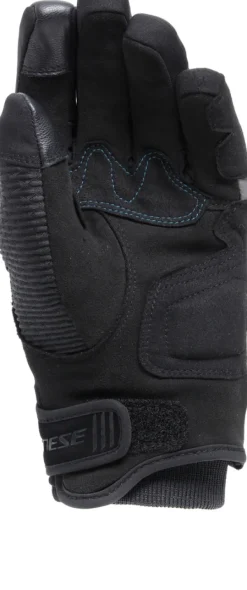Dainese Trento D-Dry Women Gloves Black/Ocean-Depths> Motorhandschoenen