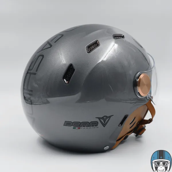 Demm Speed Pedelec Glans Titanium> Fietshelmen