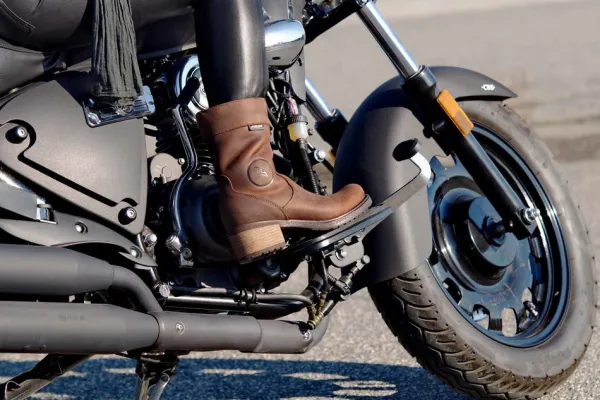 Falco Ayda 2 Brown 707>DAMES Waterdichte Motorlaarzen|Dames Motorlaarzen