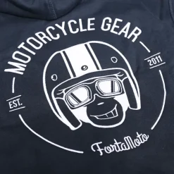 FortaMoto Logo Hoodie Dark Navy> Motorhoodies|Motor Merchandise