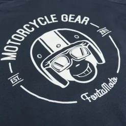 FortaMoto Logo T-Shirt Navy> Motor Merchandise