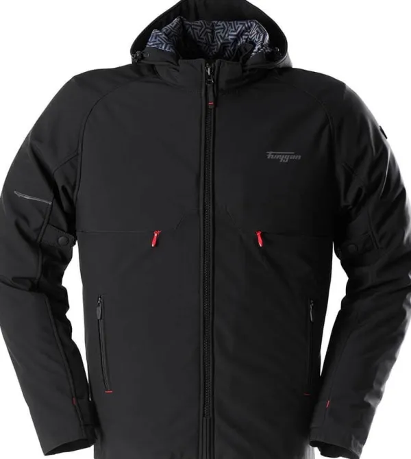 Furygan 6484-100 Addax Motorjas Black 100> Motorjassen