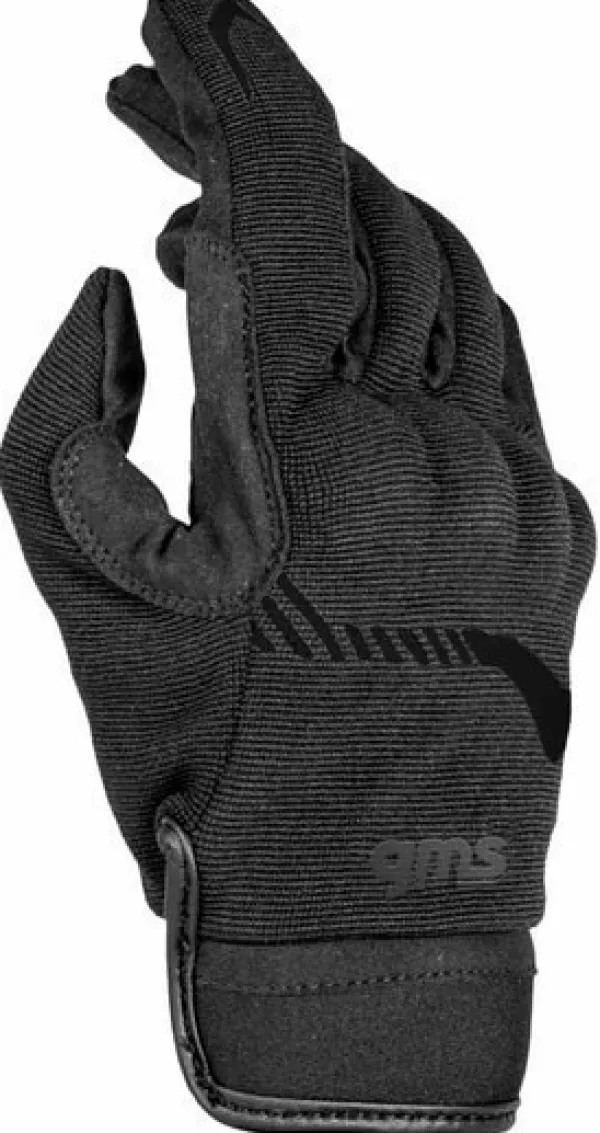 GMS Jet-City Gloves Black 003> Motorhandschoenen