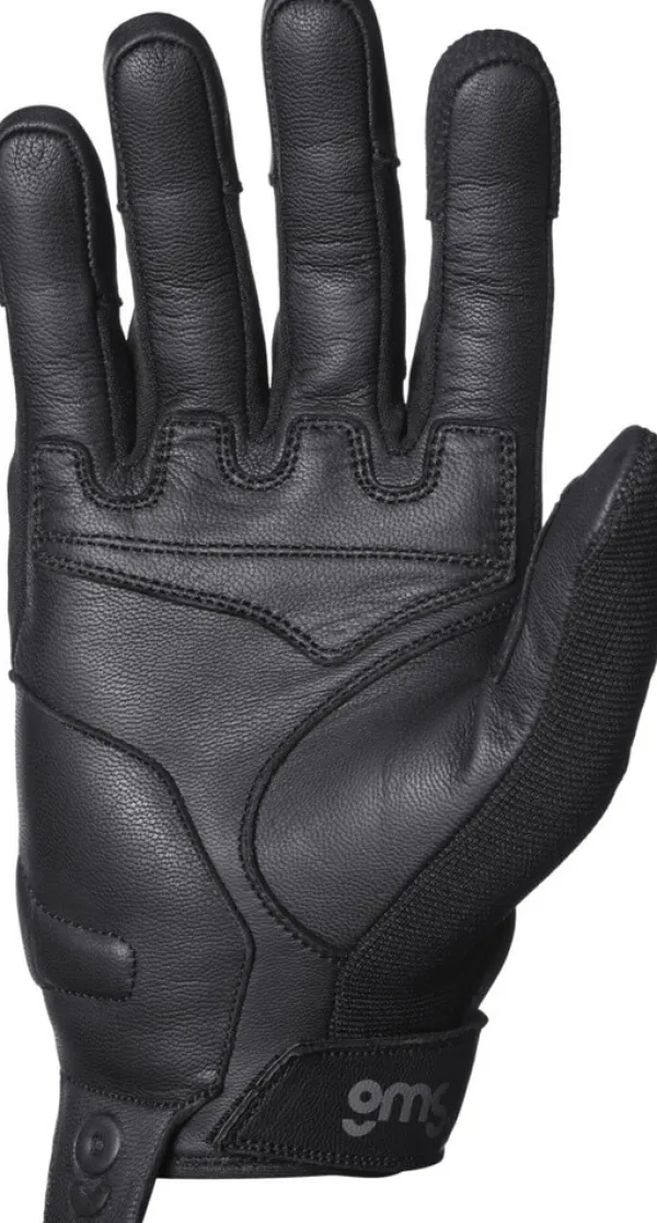 GMS Solis Gloves Black> Motorhandschoenen