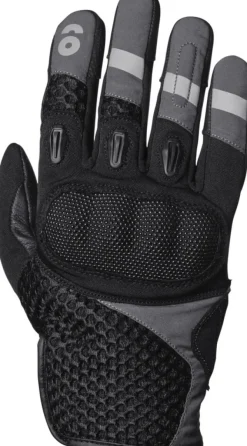 GMS Tyrus SF Gloves Black/Grey> Motorhandschoenen