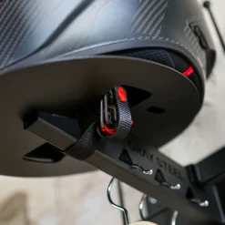 Gray Steel X7 Helmet & Gear wall mount Matt Black> Cadeaus Voor Motorrijders|Helm Houder & Kapstok