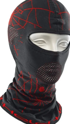 Held Balaclava Dryarn® Black/Red 002> Balaclavas En Helmmutsen
