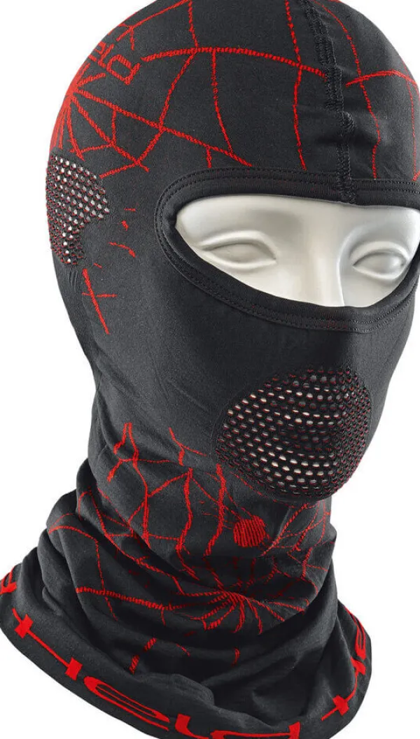 Held Balaclava Dryarn® Black/Red 002> Balaclavas En Helmmutsen