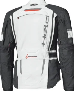 Held Carese Evo Motorjas Gore-Tex Touring Grey/Red 072> Motorjassen