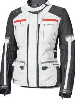 Held Carese Evo Motorjas Gore-Tex Touring Grey/Red 072><noscript><img width=