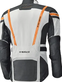 Held Hakuna II Motorjas Touring Grey/Orange 067> Motorjassen