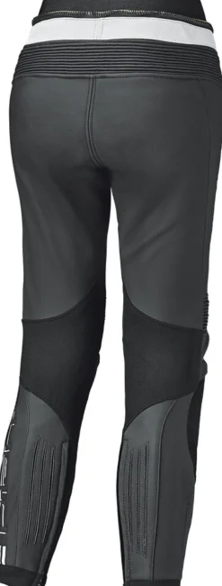 Held Rocket 3.0 Motorbroek Leather Black/White 014><noscript><img width=
