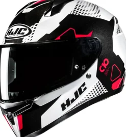 HJC C10 Aspa White/Red 231> Adventure Helmen|Integraalhelmen