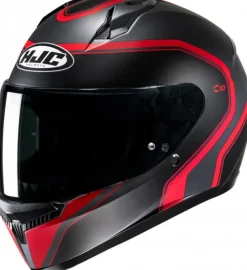 HJC C10 Elie Black/Red 130> Integraalhelmen|Bluetooth Helmen
