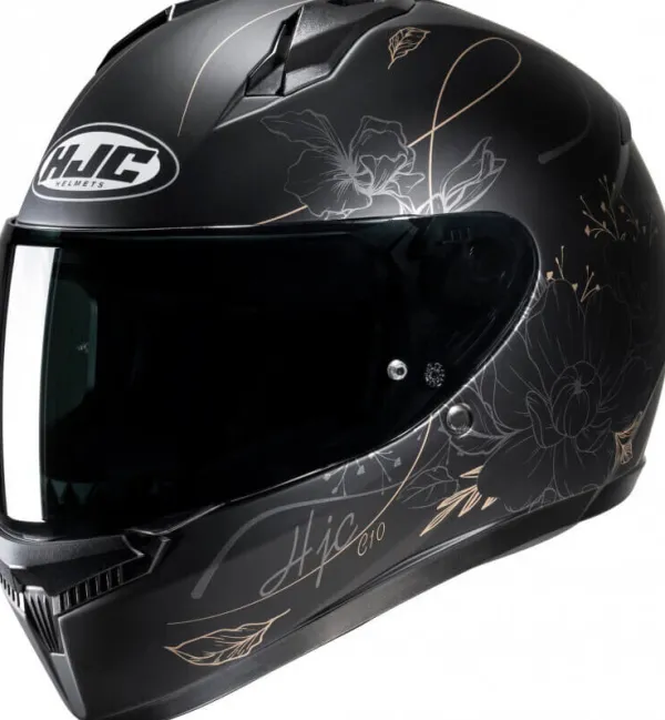 HJC C10 Epik Black 187> Integraalhelmen|Bluetooth Helmen