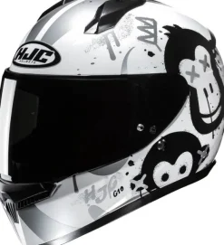 HJC C10 Geti Black/White> Adventure Helmen|Integraalhelmen
