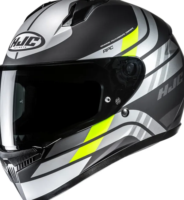 HJC C10 Hiper Black/Yellow 187> Adventure Helmen|Integraalhelmen