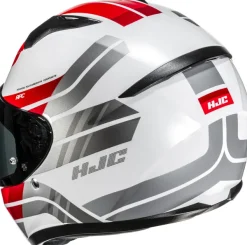 HJC C10 Hiper White/Red 283><noscript><img width=
